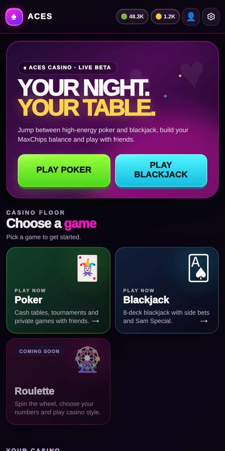 ACES Poker Night screenshot 2