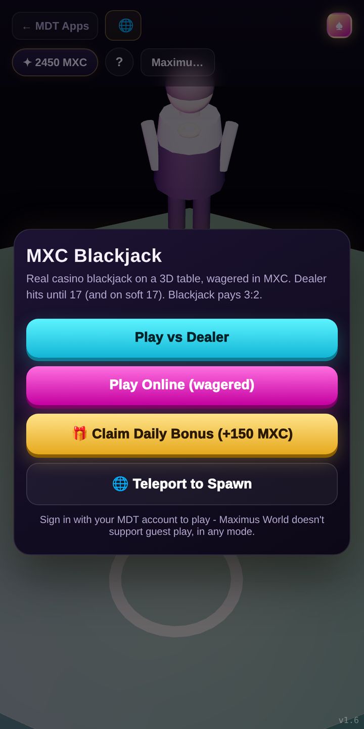MXC Casino screenshot 3