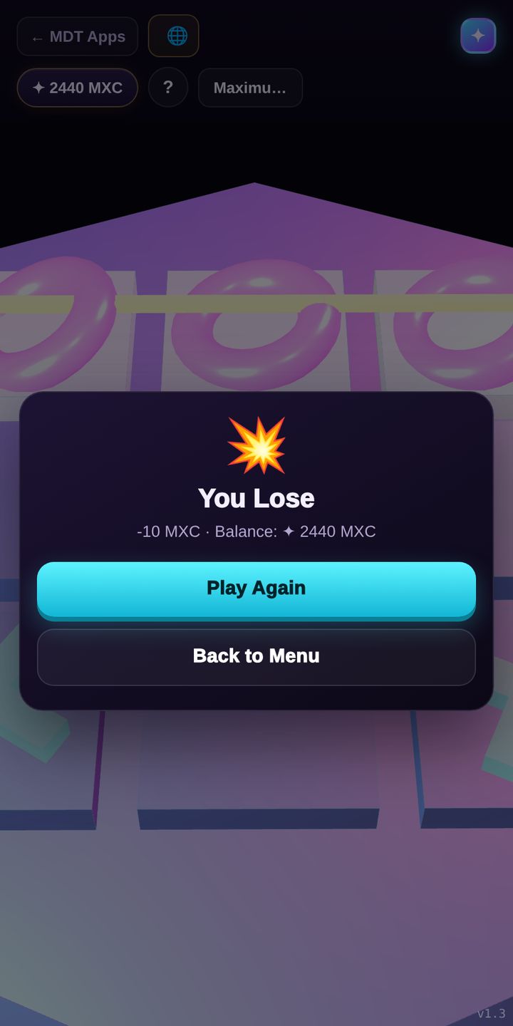 MXC Naughts and Crosses screenshot 3