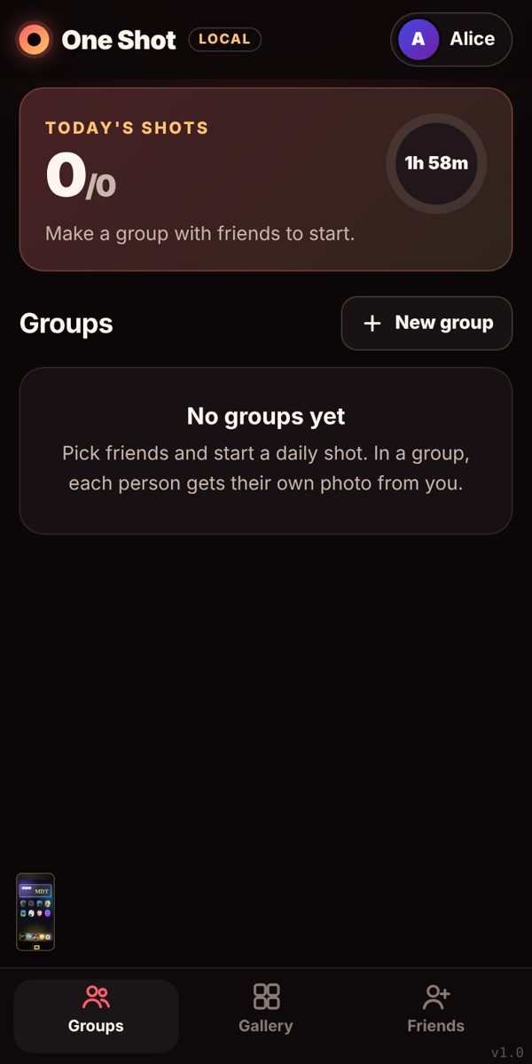 One Shot screenshot 1